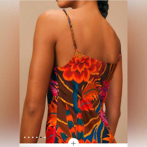 Vintage Wave Multicolor Lenzing™ Ecovero™ Viscose Maxi Dress - Picture 6 of 8